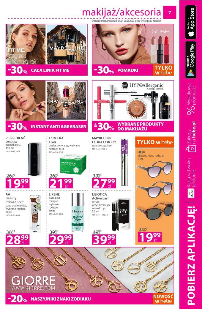 Gazetka promocyjna Hebe str. 7