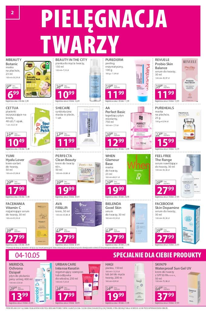 Gazetka promocyjna Hebe str. 2