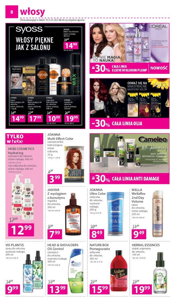 Gazetka promocyjna Hebe str. 8