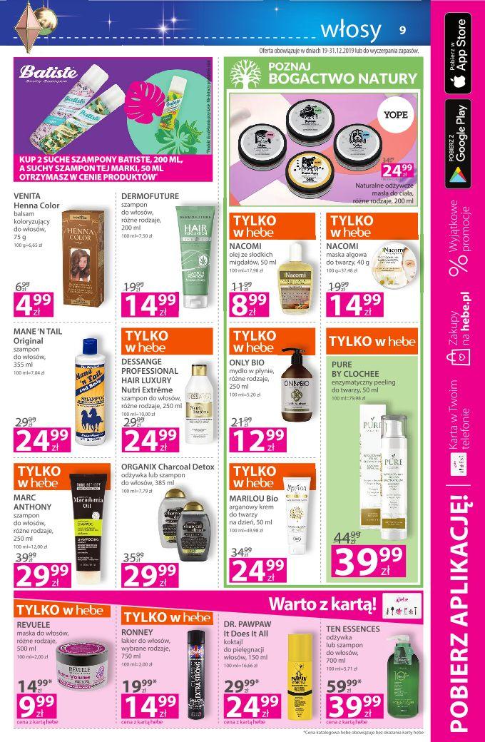 Gazetka promocyjna Hebe str. 9