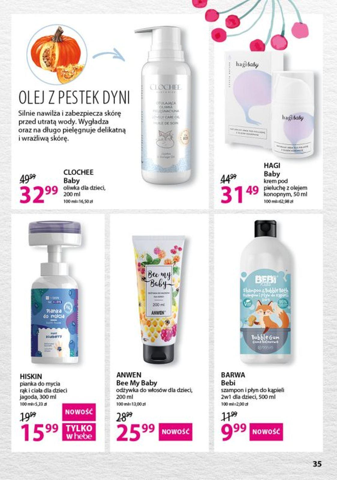 Gazetka promocyjna Hebe str. 35