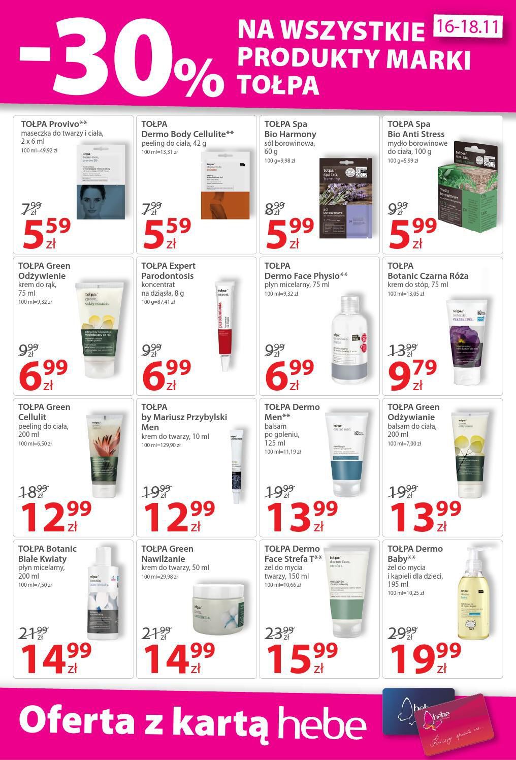 Gazetka promocyjna Hebe str. 2