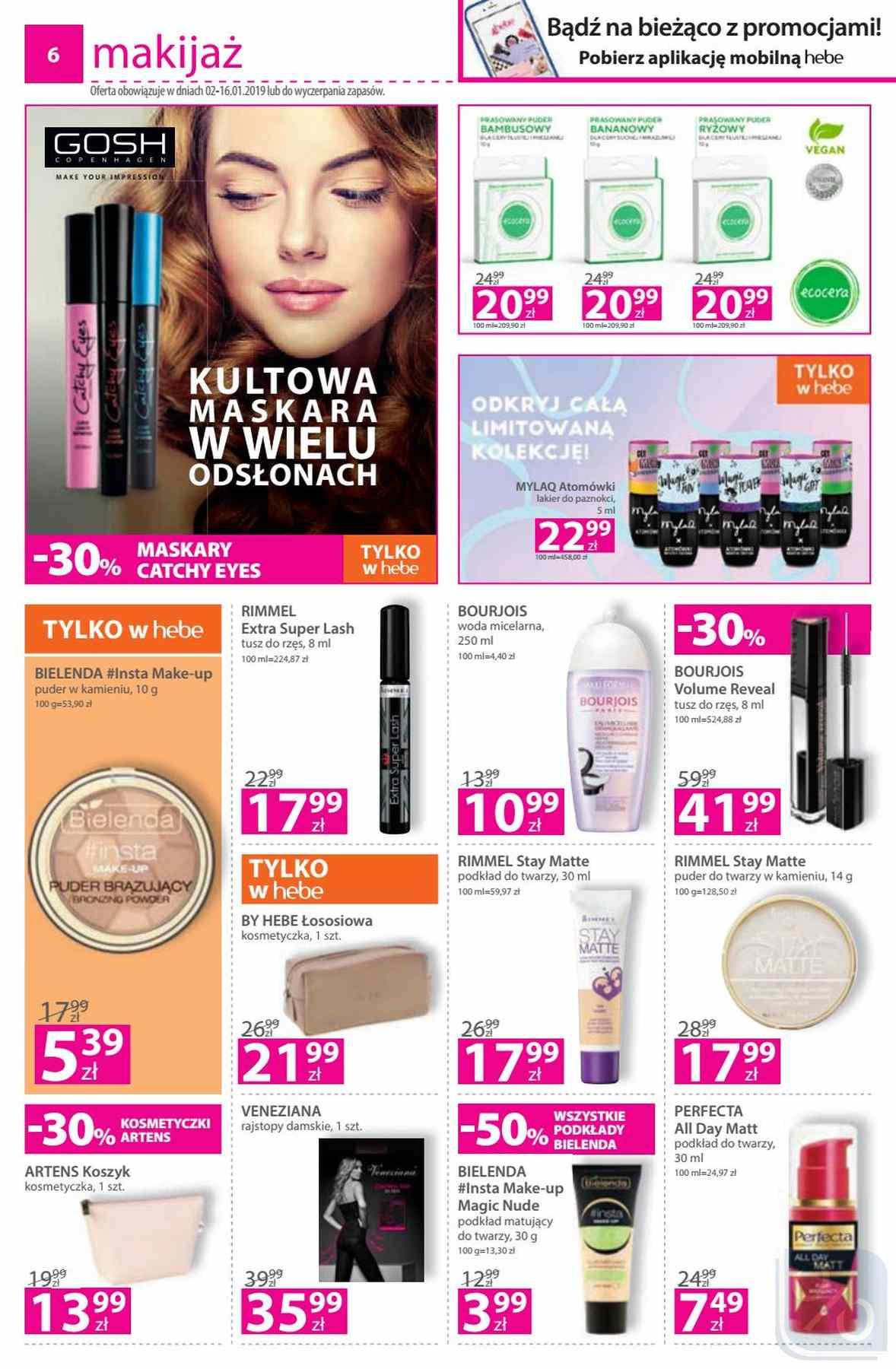 Gazetka promocyjna Hebe str. 6