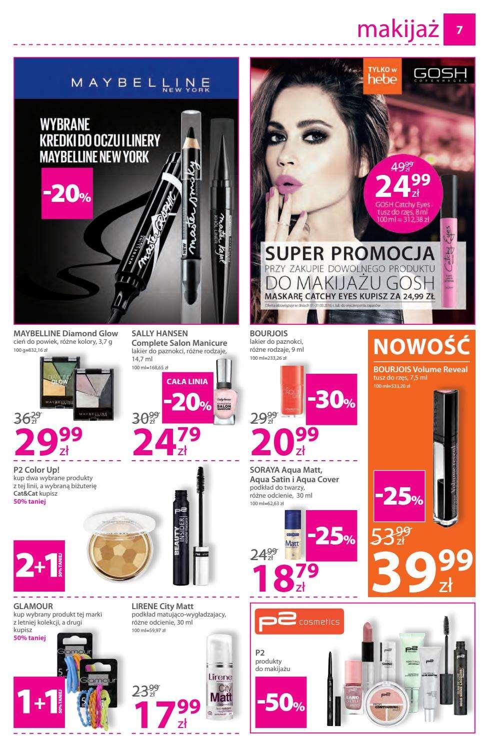 Gazetka promocyjna Hebe str. 7