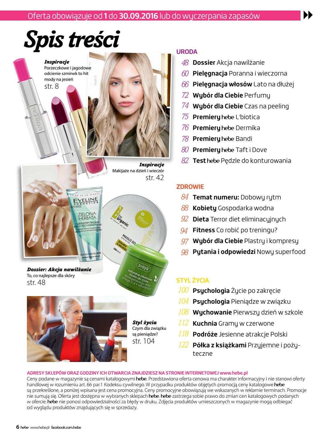 Gazetka promocyjna Hebe str. 6