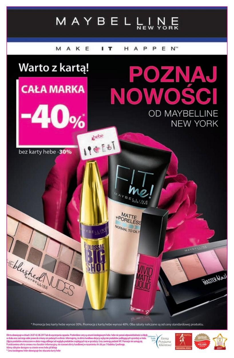 Gazetka promocyjna Hebe str. 16