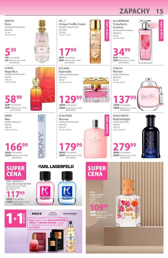 Gazetka promocyjna Hebe str. 15