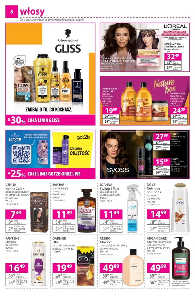 Gazetka promocyjna Hebe str. 8