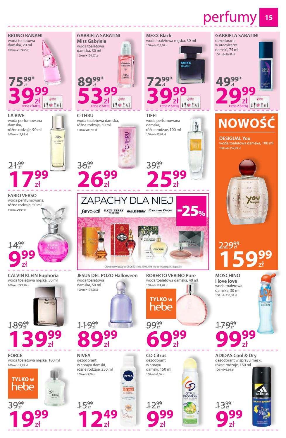 Gazetka promocyjna Hebe str. 15