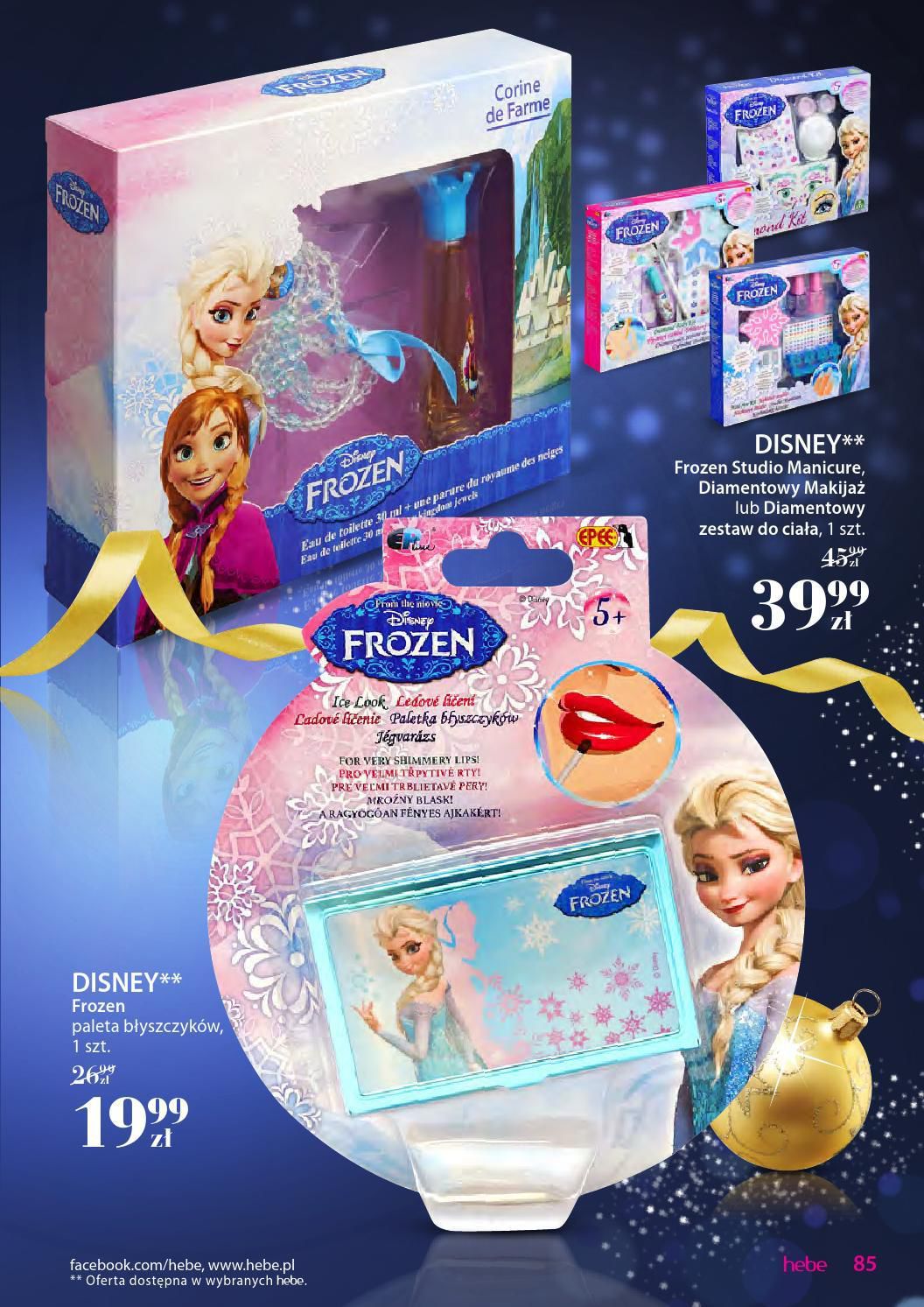 Gazetka promocyjna Hebe str. 85