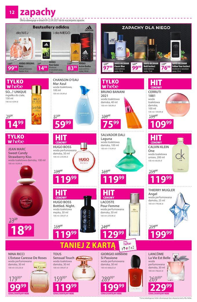 Gazetka promocyjna Hebe str. 12