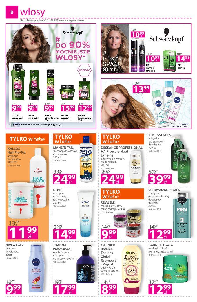 Gazetka promocyjna Hebe str. 8