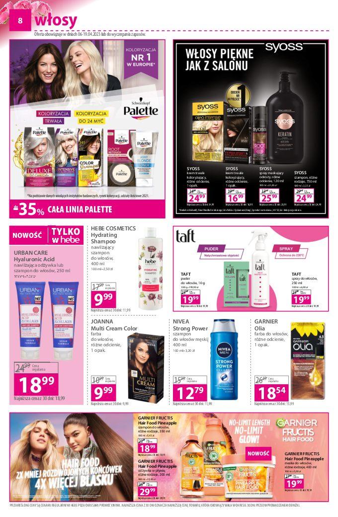 Gazetka promocyjna Hebe str. 8