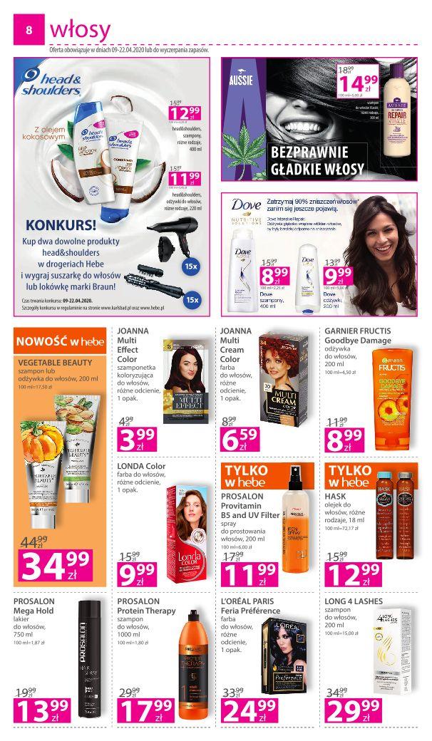 Gazetka promocyjna Hebe str. 8