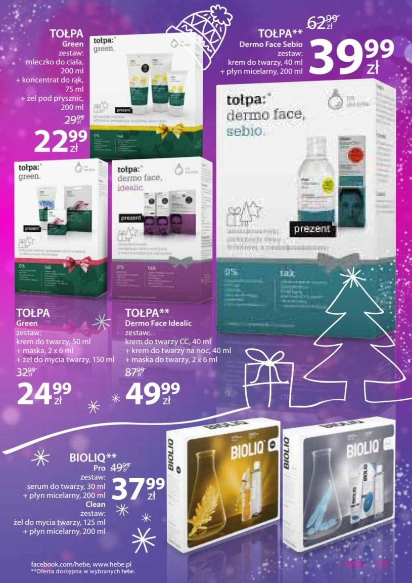 Gazetka promocyjna Hebe str. 23