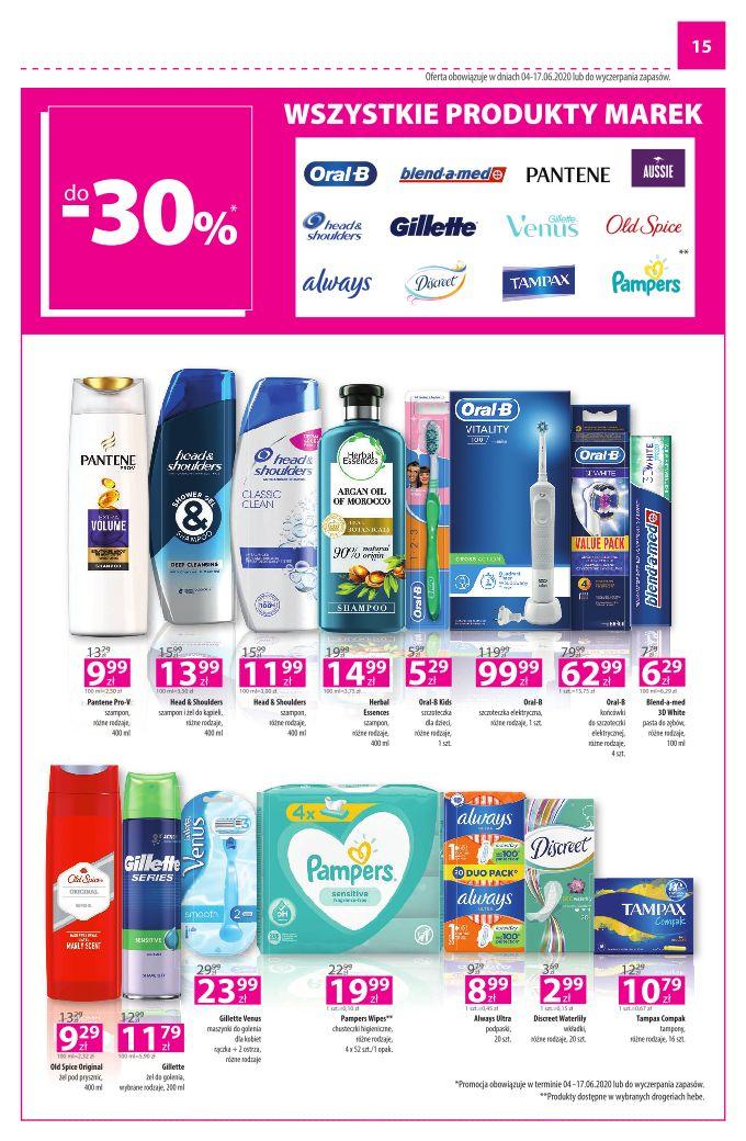 Gazetka promocyjna Hebe str. 15