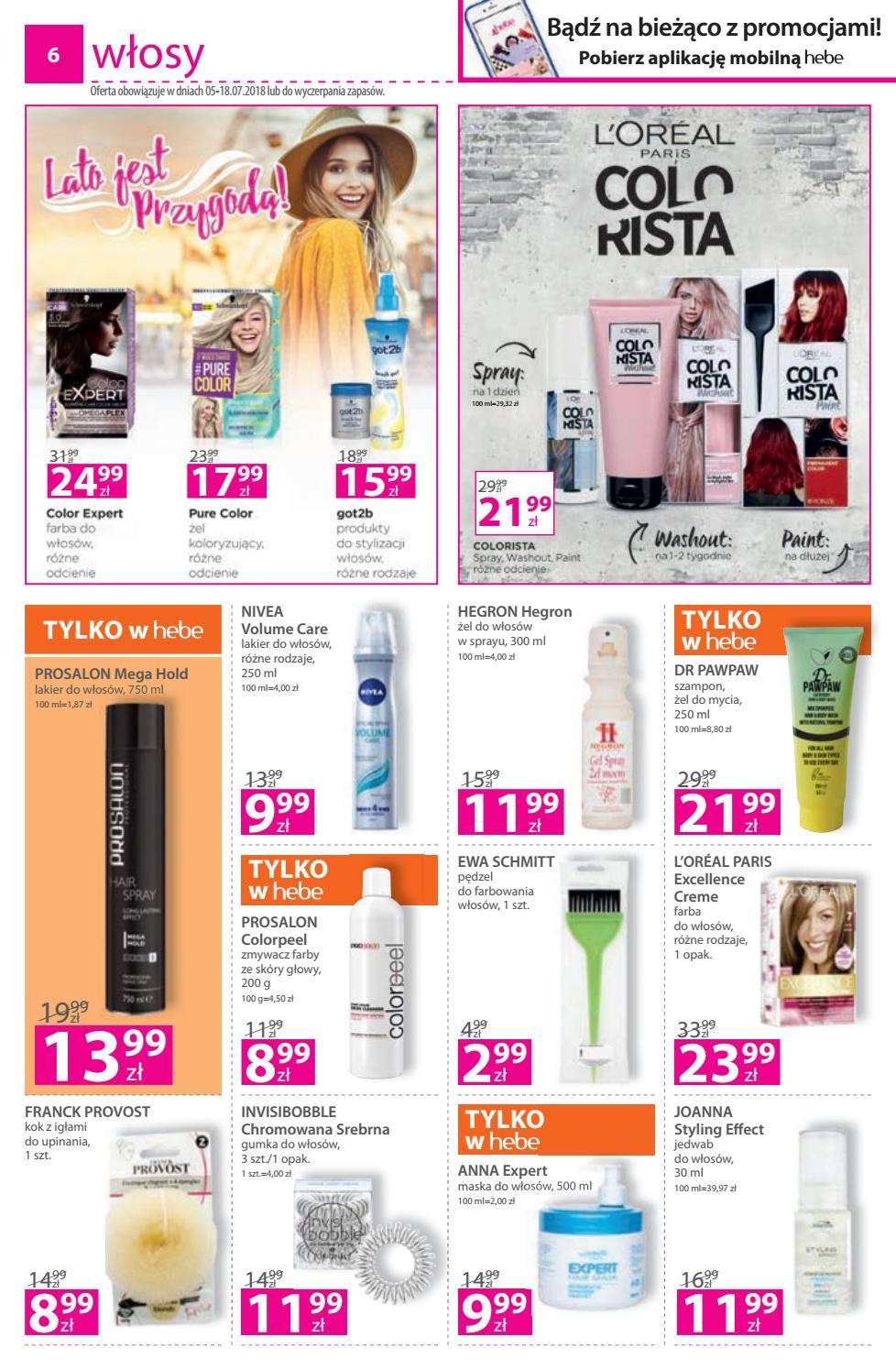 Gazetka promocyjna Hebe str. 6