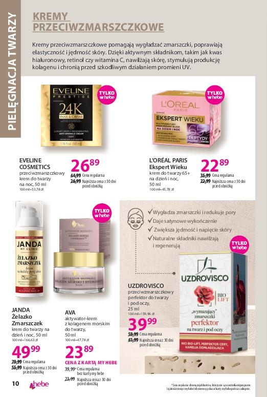 Gazetka promocyjna Hebe str. 10