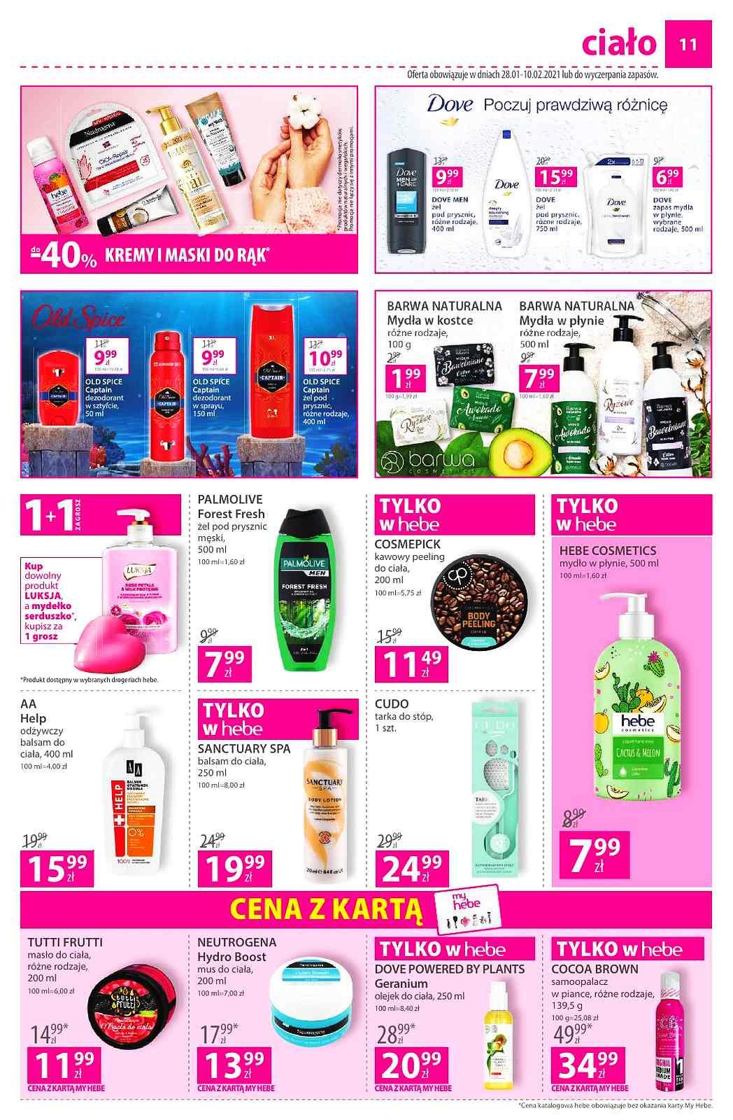 Gazetka promocyjna Hebe str. 11