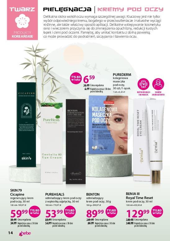 Gazetka promocyjna Hebe str. 14
