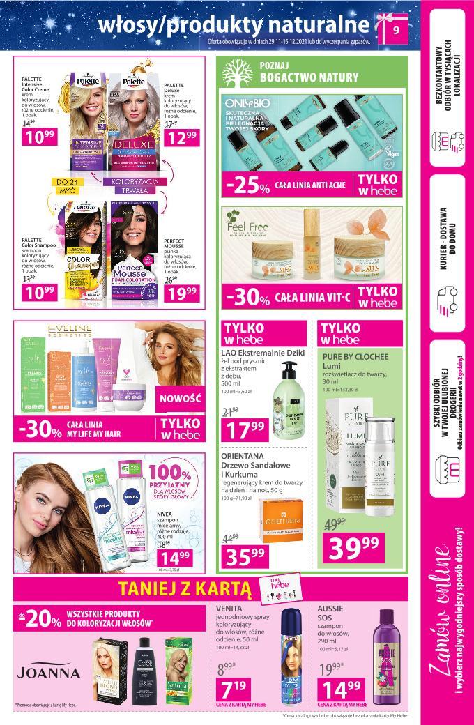 Gazetka promocyjna Hebe str. 9