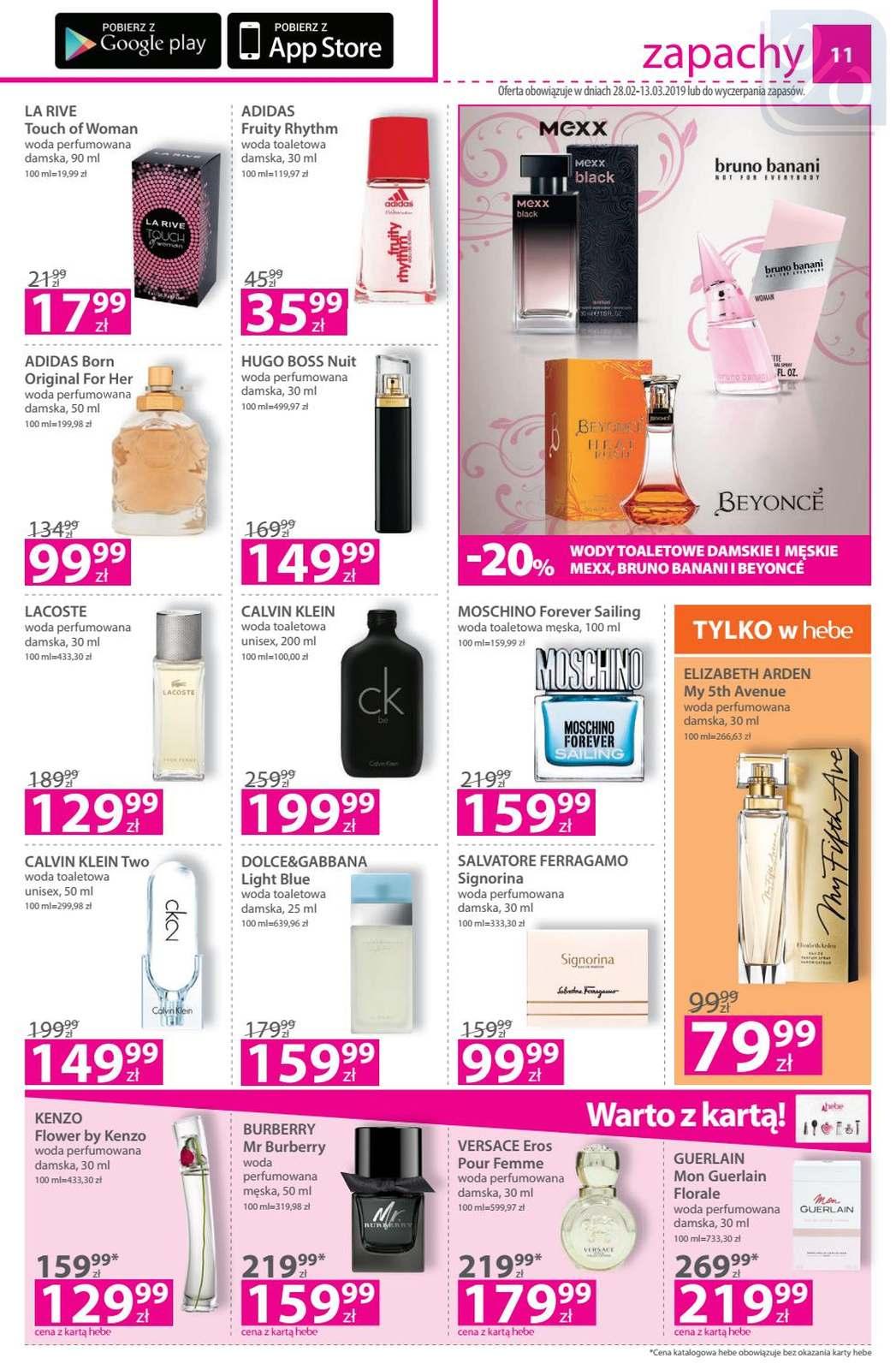 Gazetka promocyjna Hebe str. 11