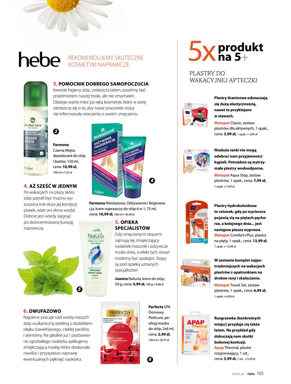Gazetka promocyjna Hebe str. 103