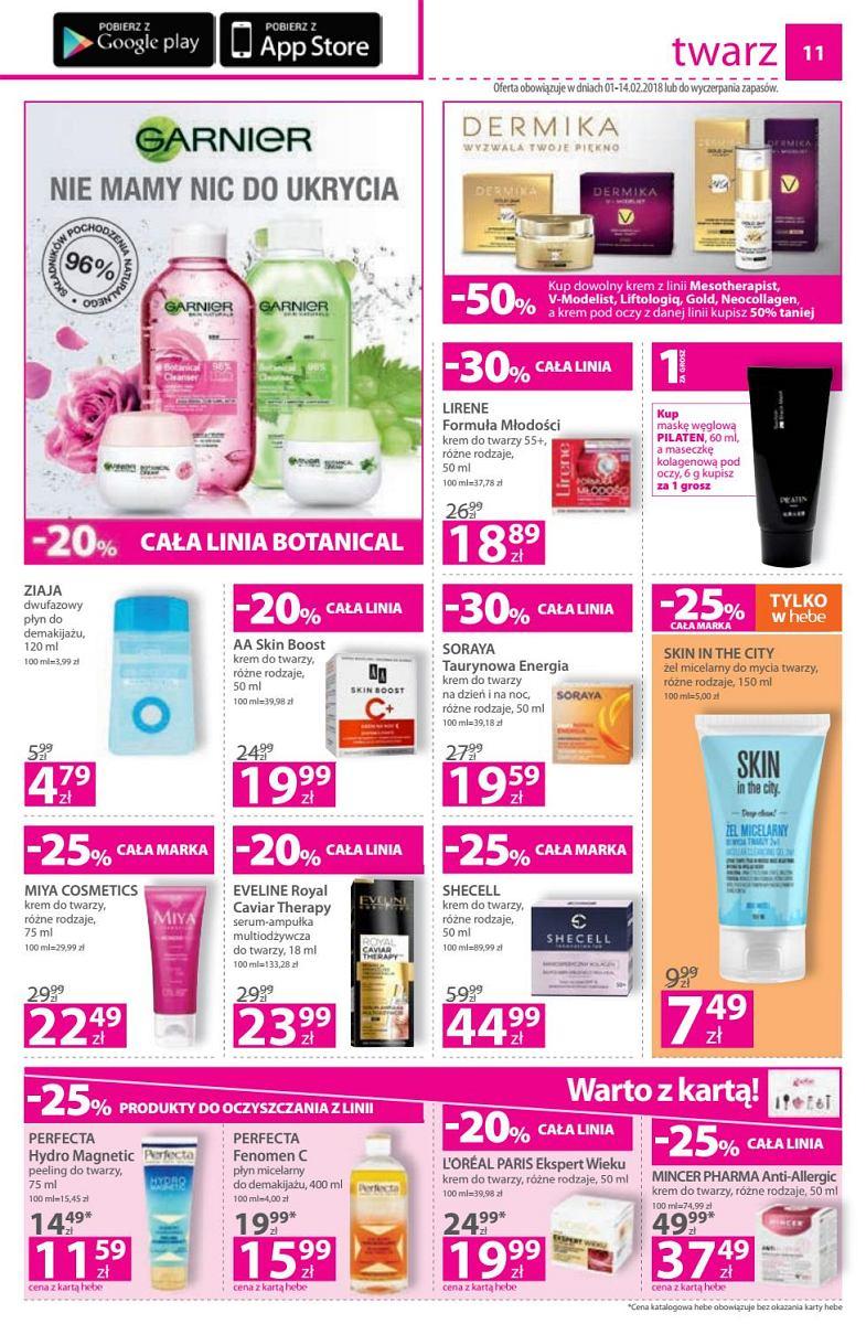 Gazetka promocyjna Hebe str. 11