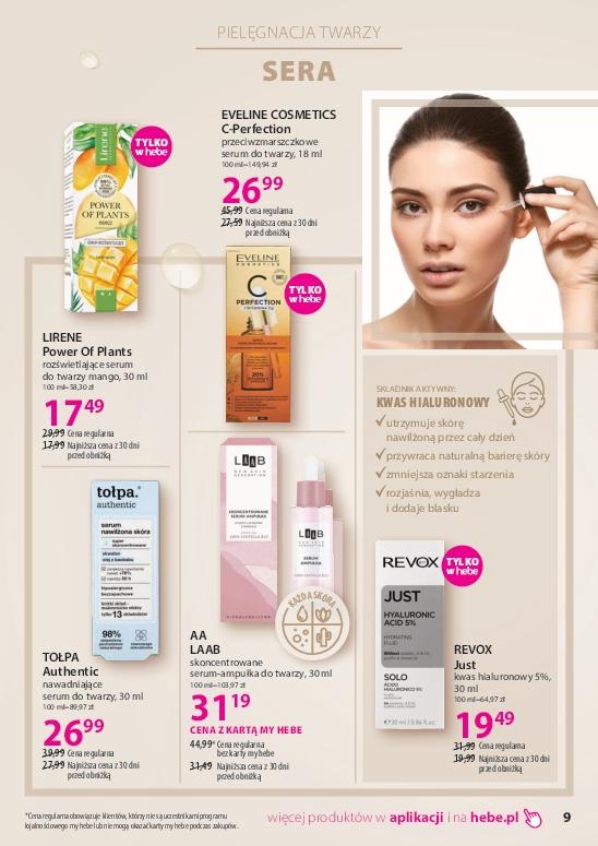 Gazetka promocyjna Hebe str. 9