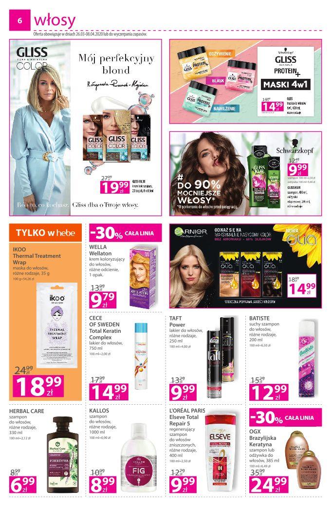Gazetka promocyjna Hebe str. 6