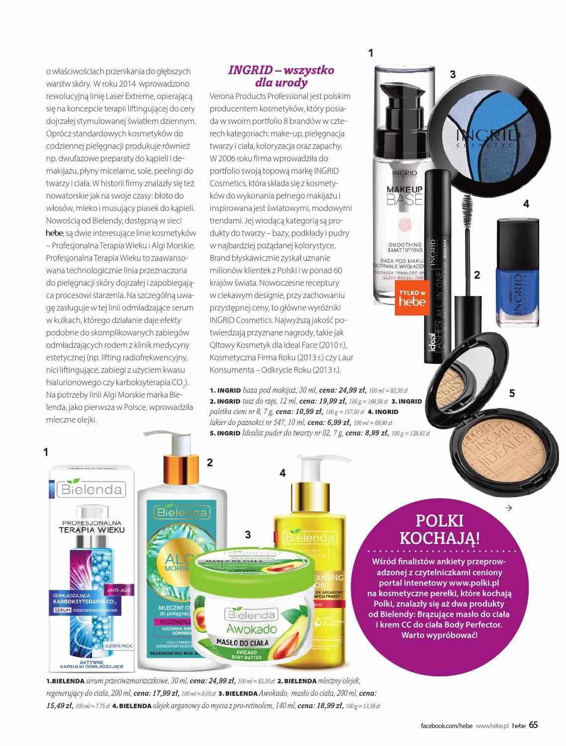 Gazetka promocyjna Hebe str. 65