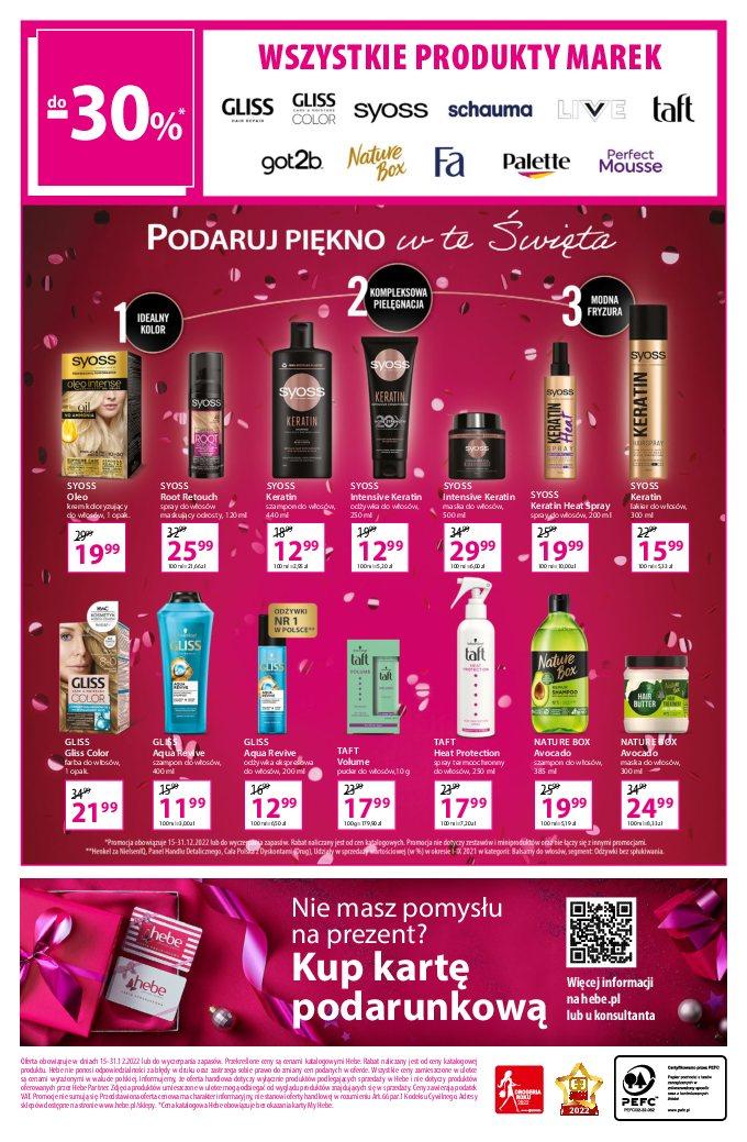 Gazetka promocyjna Hebe str. 20