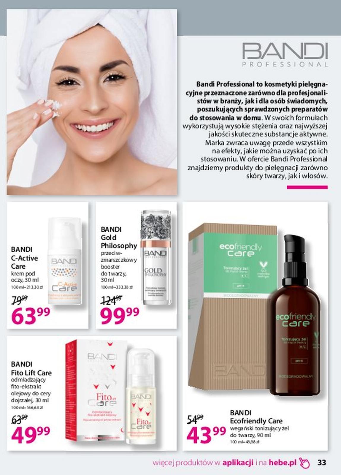 Gazetka promocyjna Hebe str. 33