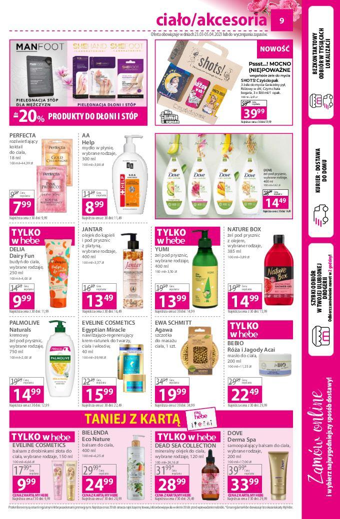 Gazetka promocyjna Hebe str. 9