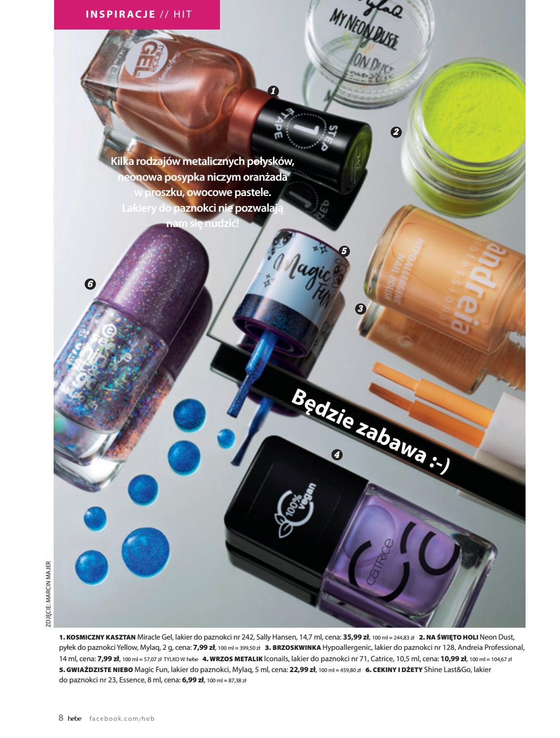 Gazetka promocyjna Hebe str. 8