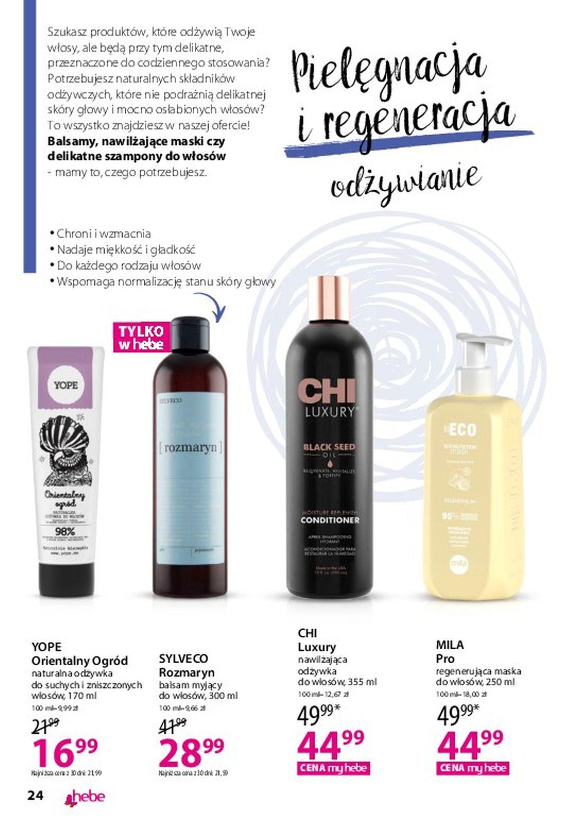 Gazetka promocyjna Hebe str. 24
