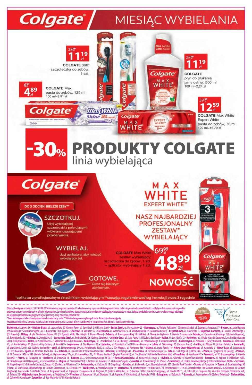 Gazetka promocyjna Hebe str. 16