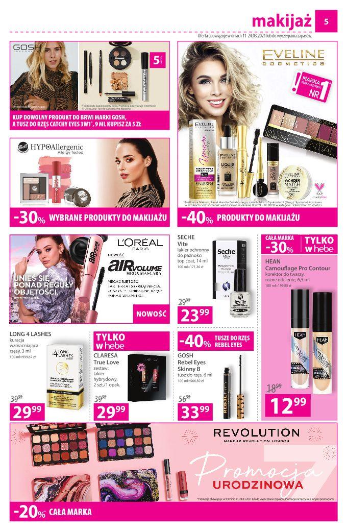 Gazetka promocyjna Hebe str. 5
