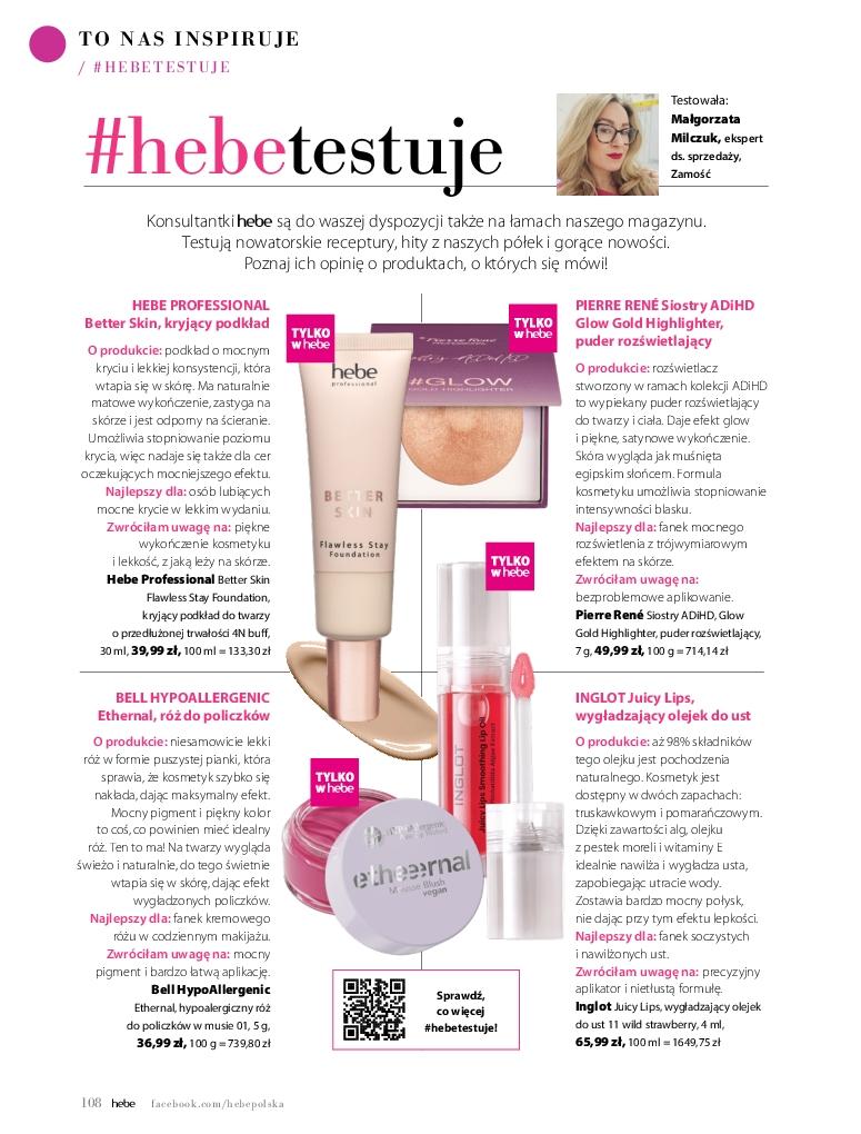 Gazetka promocyjna Hebe str. 108