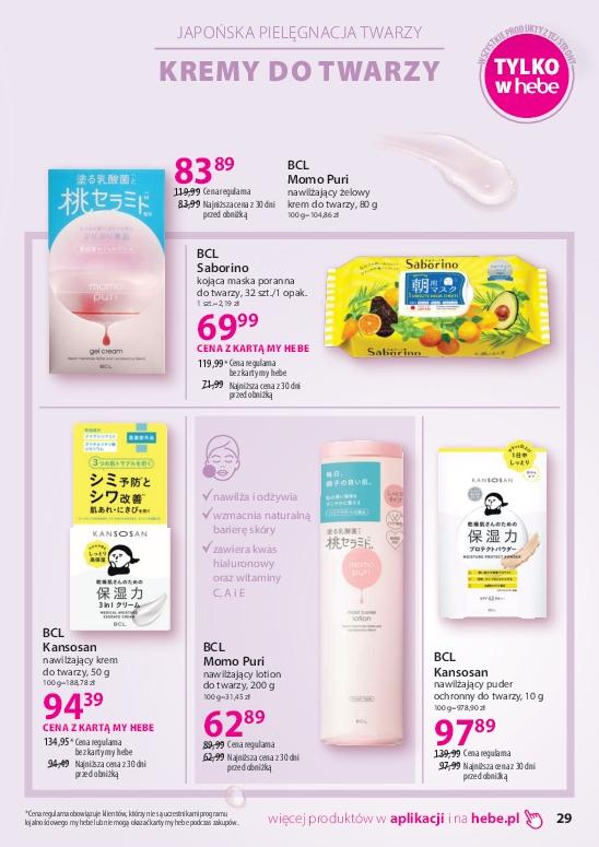 Gazetka promocyjna Hebe str. 29