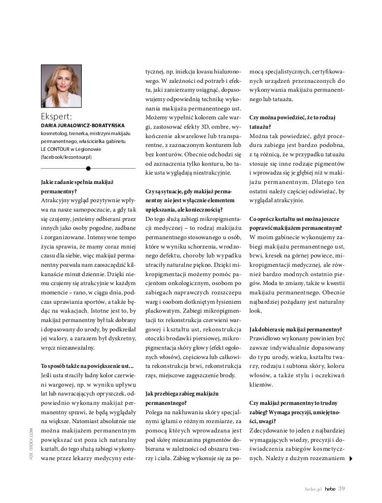 Gazetka promocyjna Hebe str. 39