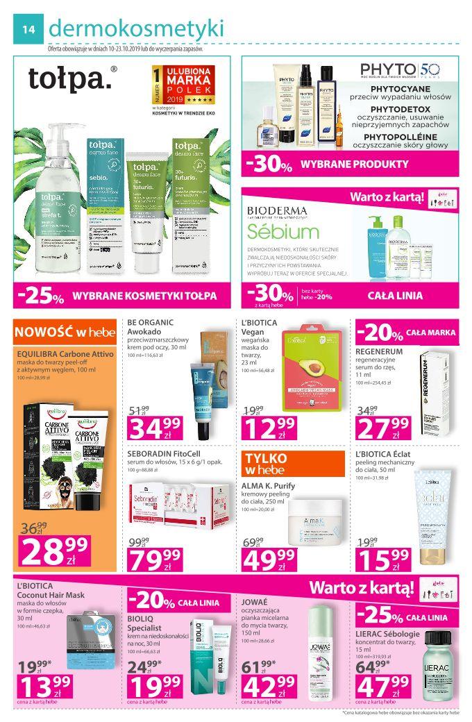 Gazetka promocyjna Hebe str. 14