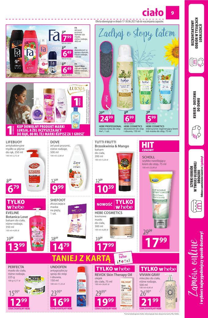 Gazetka promocyjna Hebe str. 9
