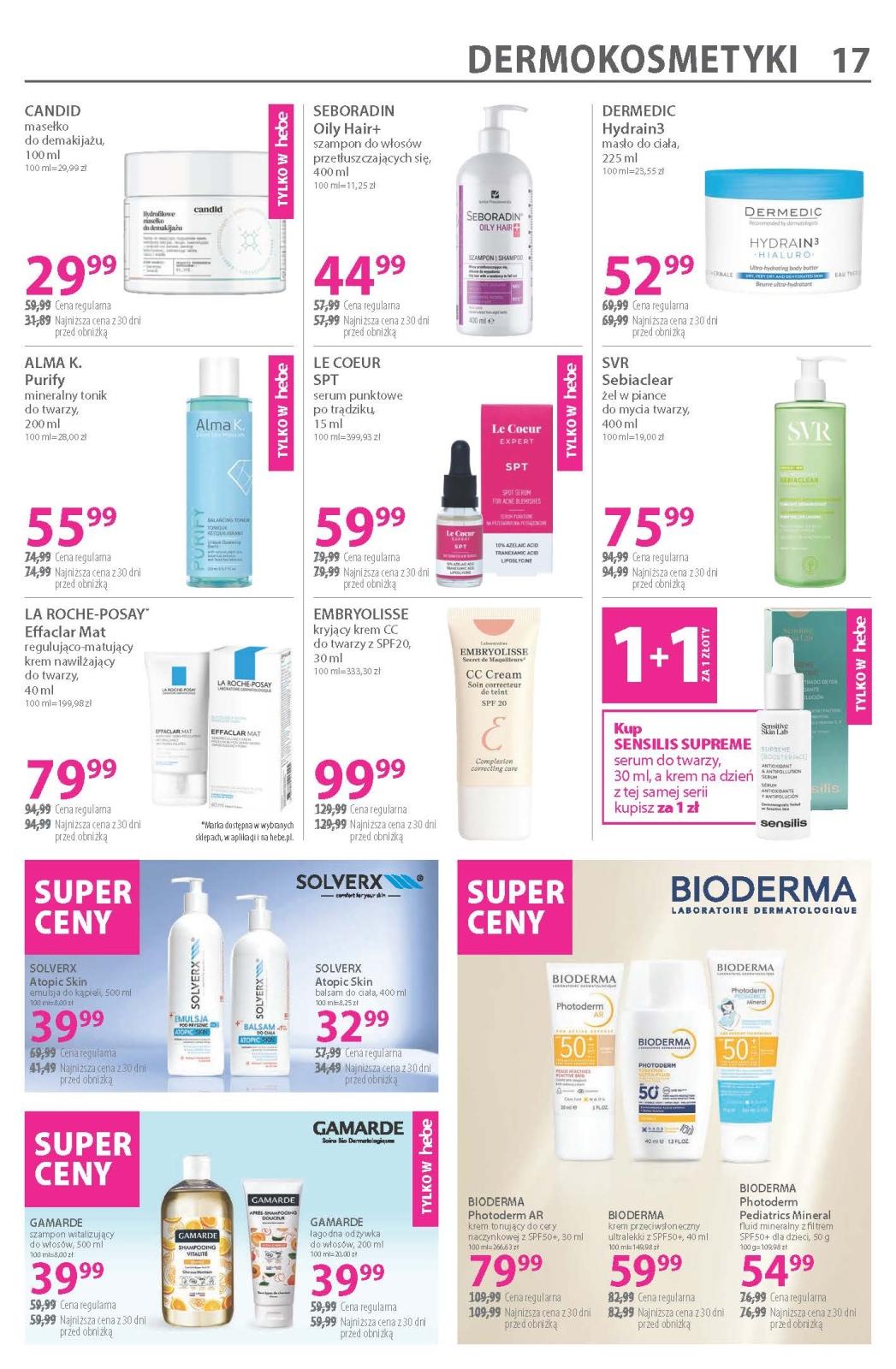 Gazetka promocyjna Hebe str. 16