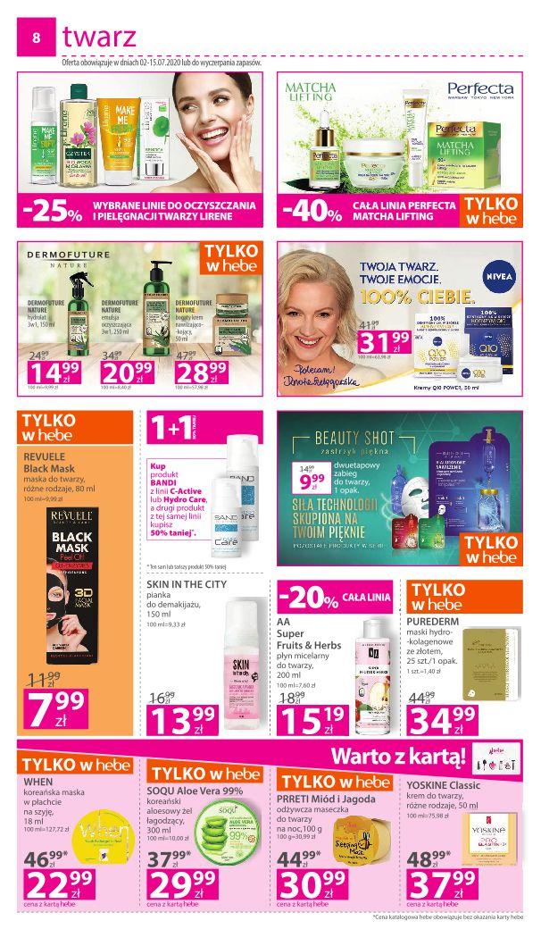 Gazetka promocyjna Hebe str. 8