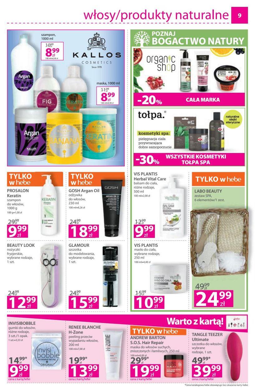 Gazetka promocyjna Hebe str. 9