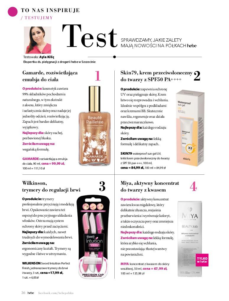 Gazetka promocyjna Hebe str. 36