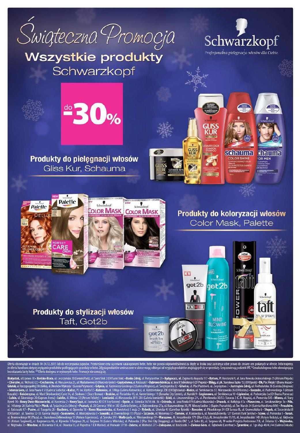 Gazetka promocyjna Hebe str. 12