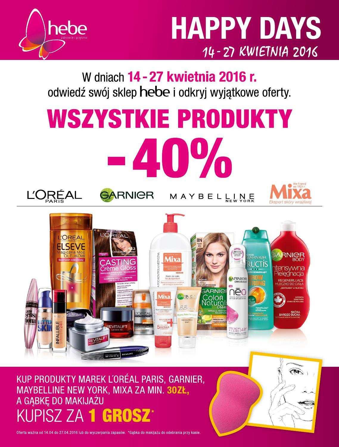 Gazetka promocyjna Hebe str. 81