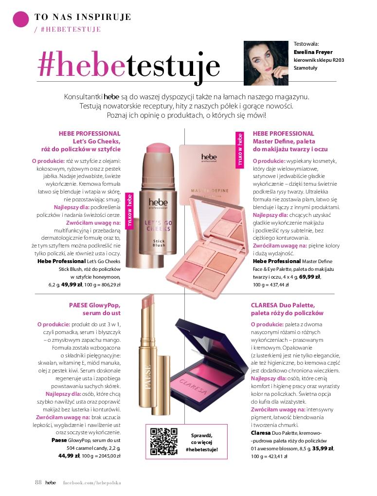 Gazetka promocyjna Hebe str. 88